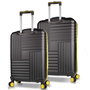 Zoozie Bags Set de Maletas de 2 Piezas Negro